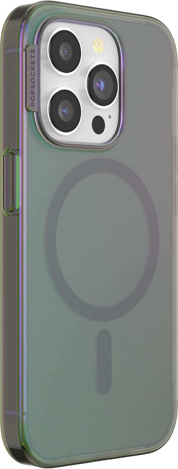 imagePopSockets iPhone 15 Pro Max Case Compatible with MagSafe Phone Case for iPhone 15 Pro Max Wireless Charging Compatible Case Only TurquoiseNightshade