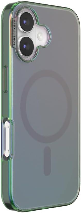 imagePopSockets iPhone 15 Pro Max Case Compatible with MagSafe Phone Case for iPhone 15 Pro Max Wireless Charging Compatible Case Only TurquoiseNightshade