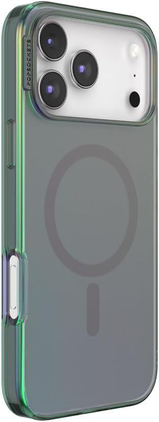 imagePopSockets iPhone 15 Pro Max Case Compatible with MagSafe Phone Case for iPhone 15 Pro Max Wireless Charging Compatible Case Only TurquoiseNightshade