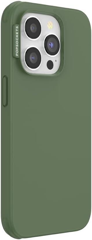 imagePopSockets iPhone 15 Pro Max Case Compatible with MagSafe Phone Case for iPhone 15 Pro Max Wireless Charging Compatible Case Only TurquoiseOlive