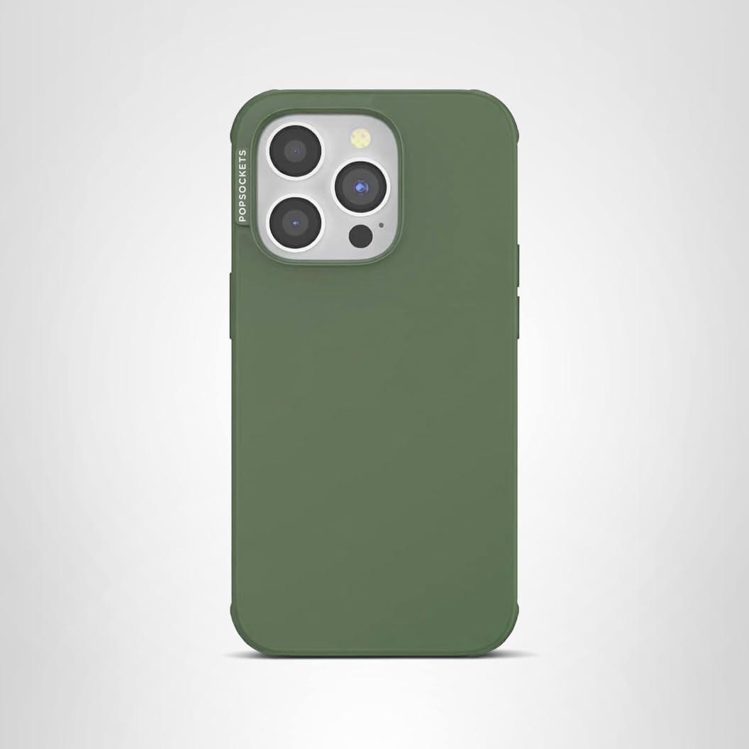 imagePopSockets iPhone 15 Pro Max Case Compatible with MagSafe Phone Case for iPhone 15 Pro Max Wireless Charging Compatible Case Only TurquoiseOlive