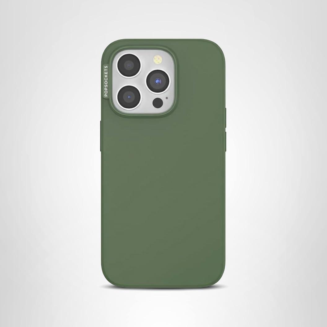 imagePopSockets iPhone 15 Pro Max Case Compatible with MagSafe Phone Case for iPhone 15 Pro Max Wireless Charging Compatible Case Only TurquoiseOlive