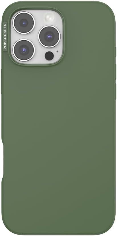 imagePopSockets iPhone 15 Pro Max Case Compatible with MagSafe Phone Case for iPhone 15 Pro Max Wireless Charging Compatible Case Only TurquoiseOlive