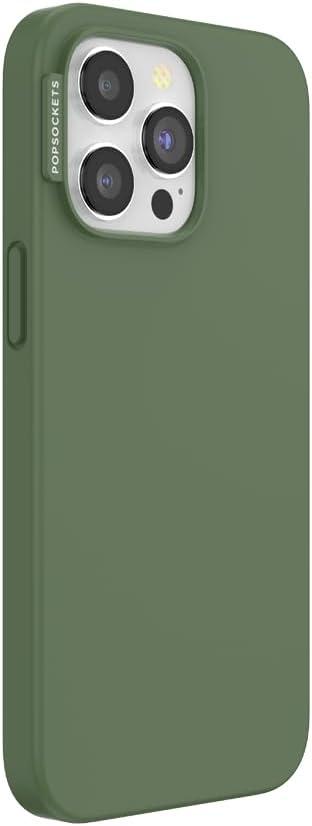 imagePopSockets iPhone 15 Pro Max Case Compatible with MagSafe Phone Case for iPhone 15 Pro Max Wireless Charging Compatible Case Only TurquoiseOlive