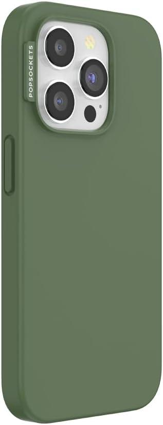 imagePopSockets iPhone 15 Pro Max Case Compatible with MagSafe Phone Case for iPhone 15 Pro Max Wireless Charging Compatible Case Only TurquoiseOlive