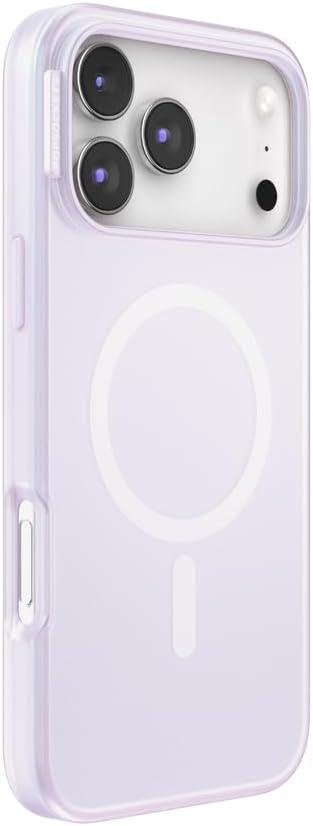 imagePopSockets iPhone 15 Pro Max Case Compatible with MagSafe Phone Case for iPhone 15 Pro Max Wireless Charging Compatible Case Only TurquoiseOpalescent White