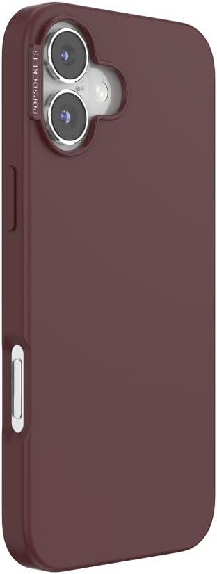 imagePopSockets iPhone 15 Pro Max Case Compatible with MagSafe Phone Case for iPhone 15 Pro Max Wireless Charging Compatible Case Only TurquoiseOxblood