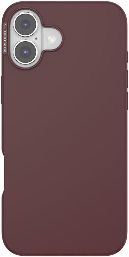 imagePopSockets iPhone 15 Pro Max Case Compatible with MagSafe Phone Case for iPhone 15 Pro Max Wireless Charging Compatible Case Only TurquoiseOxblood