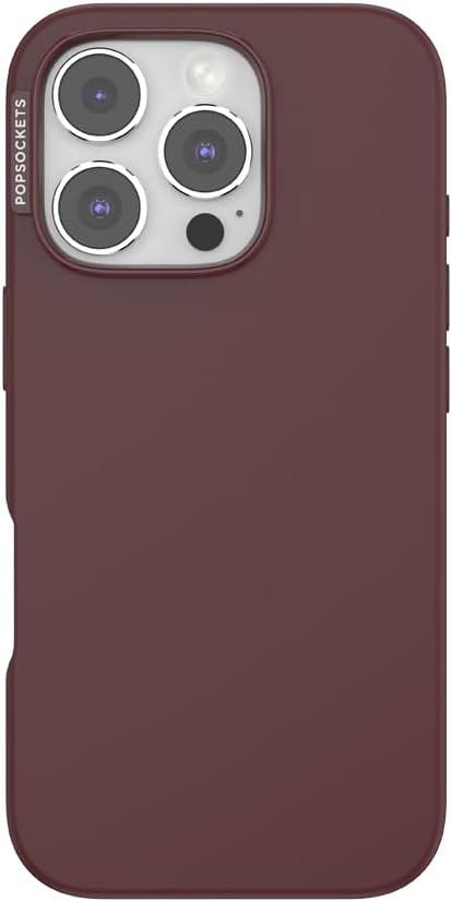 imagePopSockets iPhone 15 Pro Max Case Compatible with MagSafe Phone Case for iPhone 15 Pro Max Wireless Charging Compatible Case Only TurquoiseOxblood