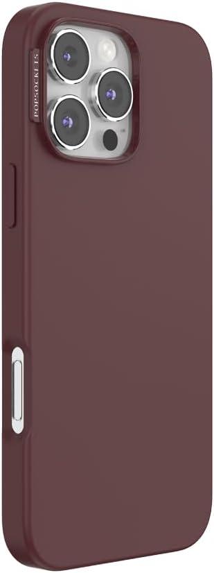 imagePopSockets iPhone 15 Pro Max Case Compatible with MagSafe Phone Case for iPhone 15 Pro Max Wireless Charging Compatible Case Only TurquoiseOxblood