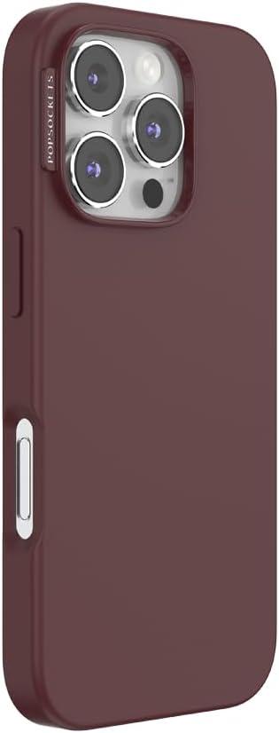 imagePopSockets iPhone 15 Pro Max Case Compatible with MagSafe Phone Case for iPhone 15 Pro Max Wireless Charging Compatible Case Only TurquoiseOxblood