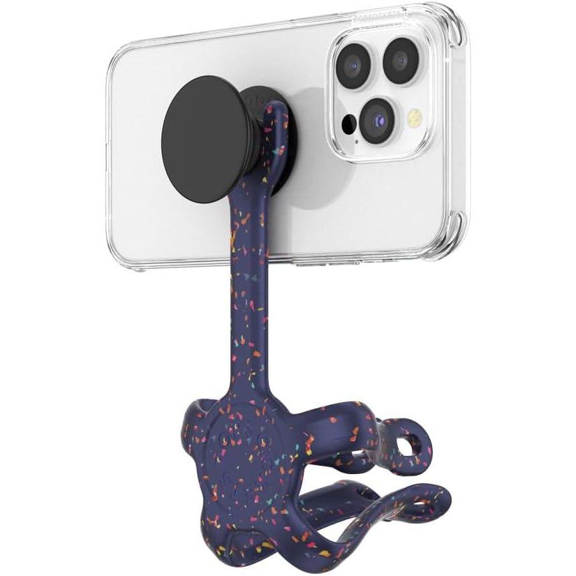 imagePopSockets Flexible Phone Mount amp Stand Phone Tripod Mount Universal Device Stand Into The Woods Chartreuly GITDSunburst Flower