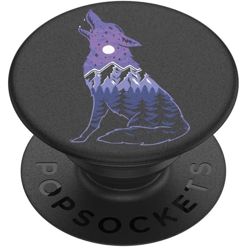 imagePopSockets Phone Grip with Expanding Kickstand Adhesive Grip Monstera DeliciosaHowl You Doin