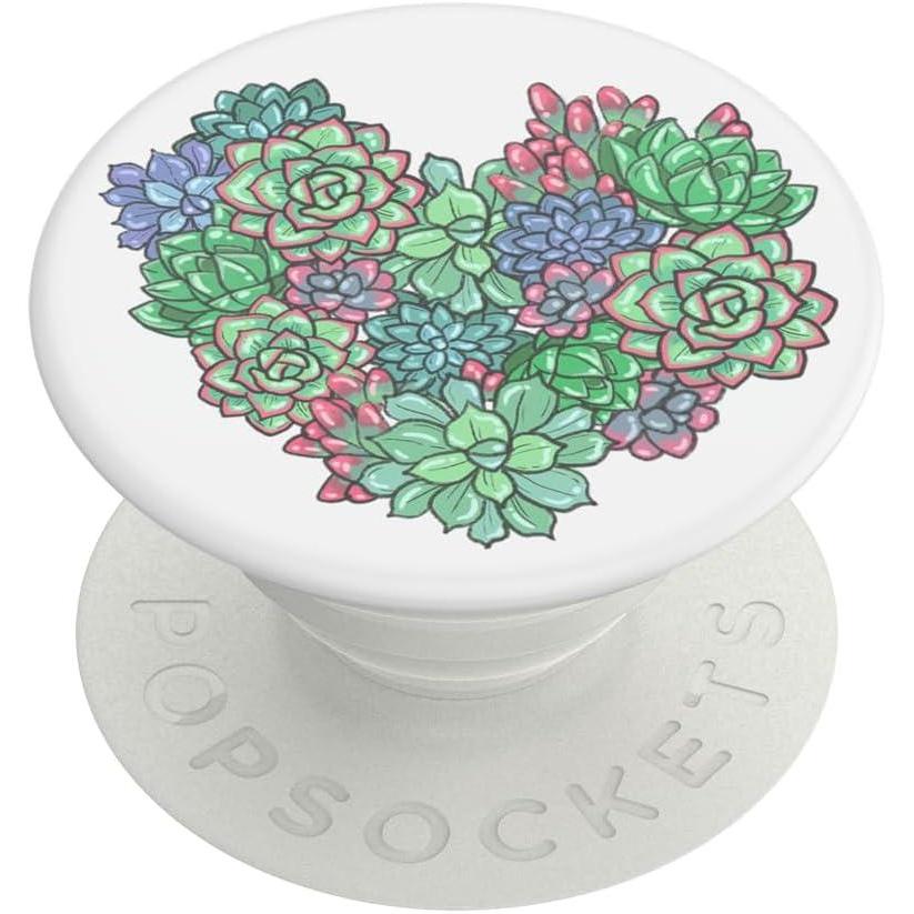 imagePopSockets Phone Grip with Expanding Kickstand Adhesive Grip  Monstera DeliciosaLuv Succs
