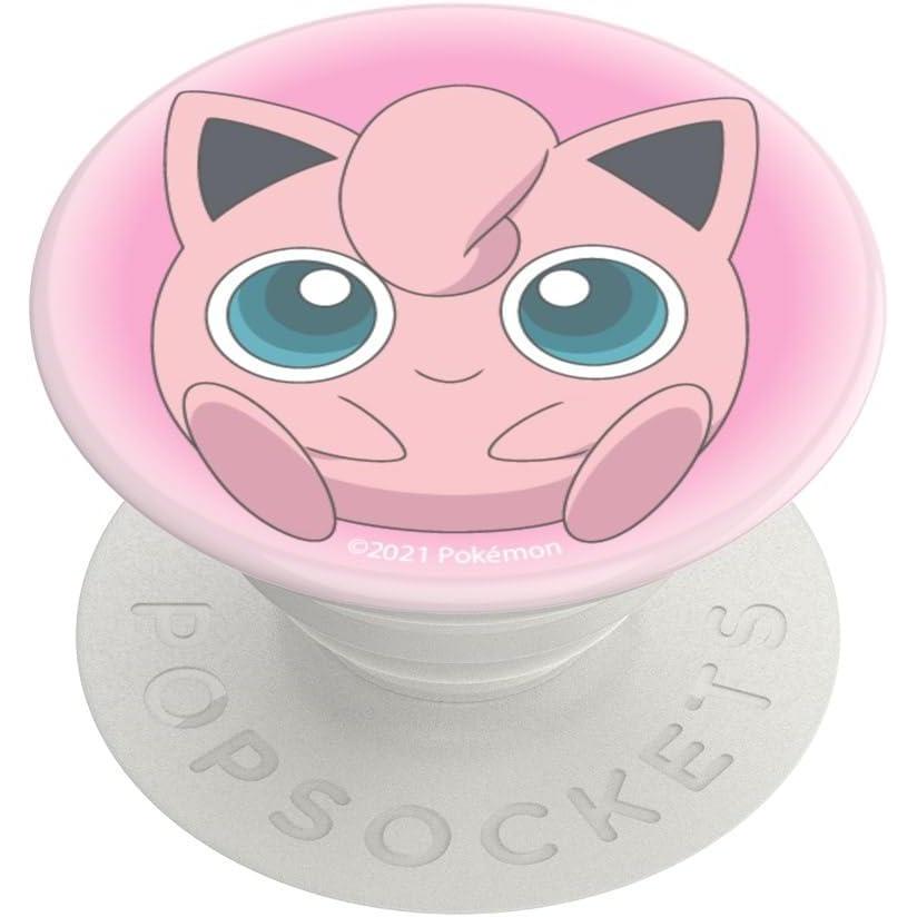 imagePopSockets Phone Grip with Expanding Kickstand Adhesive Grip Enamel Pokemon  Bulbasaur NapJigglypuff