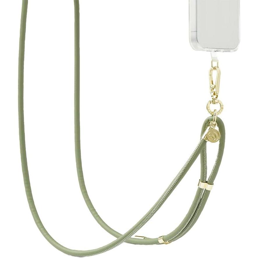 imagePopSockets Phone Lanyard Phone Holder Crossbody Device Strap King Cobra CobaltEucalyptus