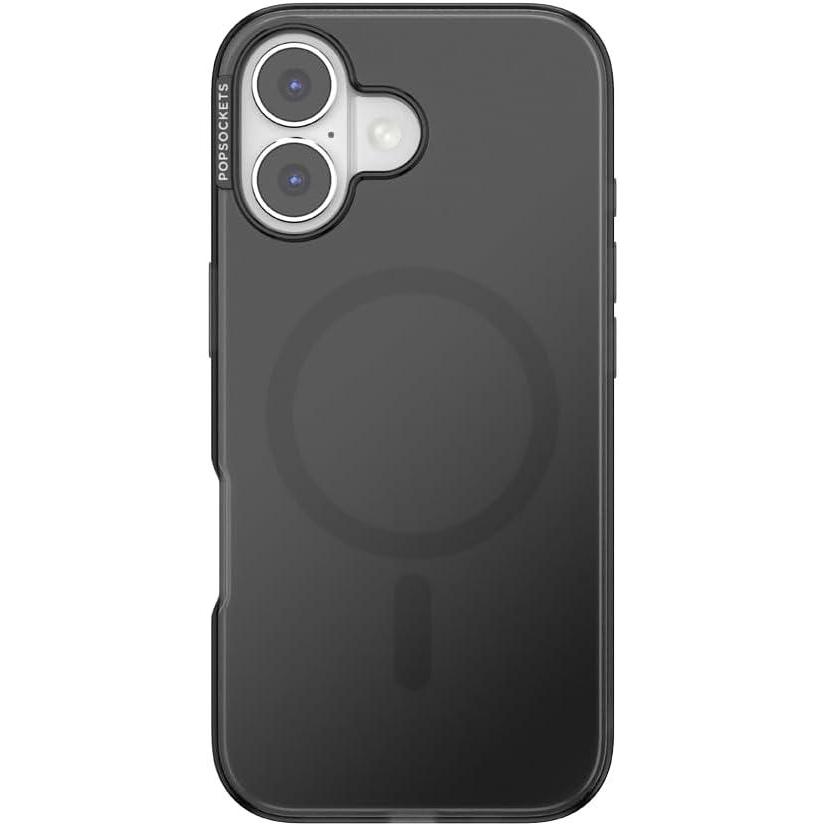 imagePopSockets iPhone 15 Pro Max Case Compatible with MagSafe Phone Case for iPhone 15 Pro Max Wireless Charging Compatible Case Only TurquoiseBlack Transluscent