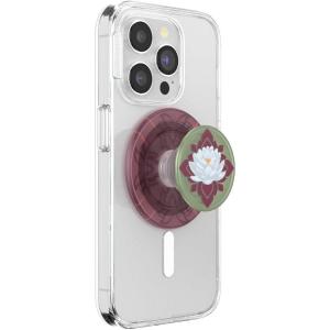 PopSockets Phone Grip for MagSafe with Kickstand, Magnetic Stand, Swappable Top, Secure Hold for iPhone MagSafe Cases, Phone & Tablet Grip – Welcome to The White Lotus(Welcome to the White Lotus)