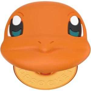 PopSockets Phone Grip with Expanding Kickstand, Adhesive Grip, Enamel, Pokemon – Bulbasaur Nap(Charmander Face)