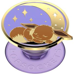 PopSockets Phone Grip with Expanding Kickstand, Adhesive Grip, Enamel, Pokemon – Bulbasaur Nap(Sleeping Eevee)