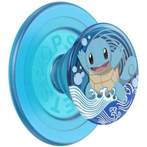 PopSockets Phone Grip with Expanding Kickstand, Adhesive Grip, Enamel, Pokemon – Bulbasaur Nap(Squirtle Water)