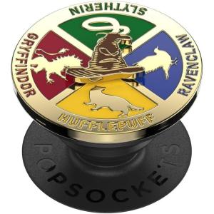 ​​​​PopSockets Phone Grip with Expanding Kickstand, Adhesive Grip, Harry Potter – Slytherin Floral Crest(Sorting Hat)