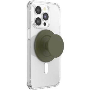 PopSockets Translucent Phone Grip with Expanding Kickstand, PopSockets for Phone, Adhesive Grip, Translucent PopGrip, Into The Woods – Molded Flower Fresh Pine(Soft Touch Fatigue)