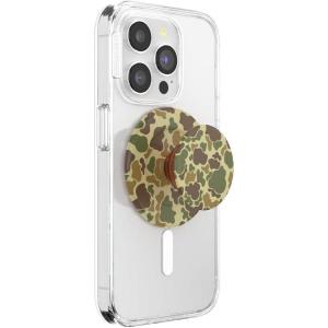 PopSockets Translucent Phone Grip with Expanding Kickstand, PopSockets for Phone, Adhesive Grip, Translucent PopGrip, Into The Woods – Molded Flower Fresh Pine(Bruce)