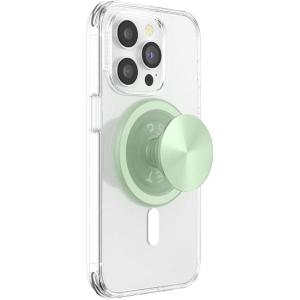 PopSockets Translucent Phone Grip with Expanding Kickstand, PopSockets for Phone, Adhesive Grip, Translucent PopGrip, Into The Woods – Molded Flower Fresh Pine(Honeydew)