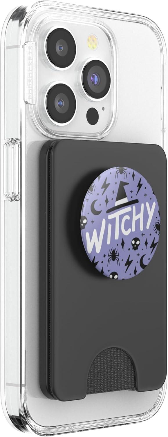 imagePopSockets Fall Phone Grip amp Stand Fall Witchy PopSockets PopGrip for MagSafeMagnetic PopWallet