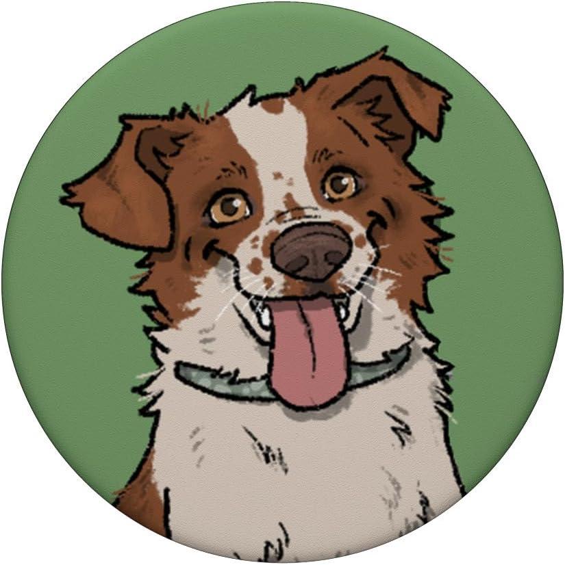 imagePopSockets Phone Grip Dog PopSocket Cattle Dog PopSockets PopGrip for MagSafeAdhesive PopGrip