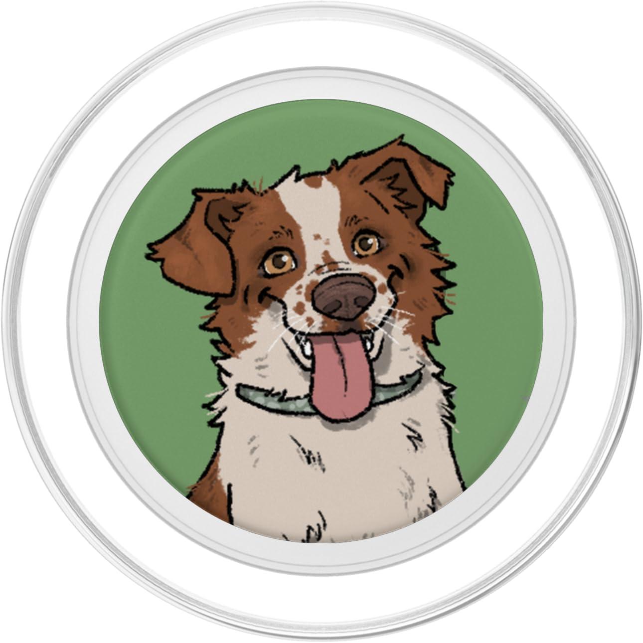 imagePopSockets Phone Grip Dog PopSocket Cattle Dog PopSockets PopGrip for MagSafeMagnetic PopGrip