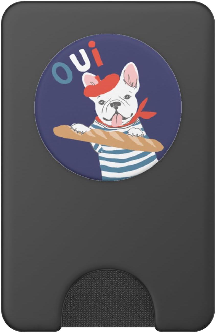 imagePopSockets Phone Grip Dog PopSocket French Bulldog PopSockets PopGrip for MagSafeMagnetic PopWallet