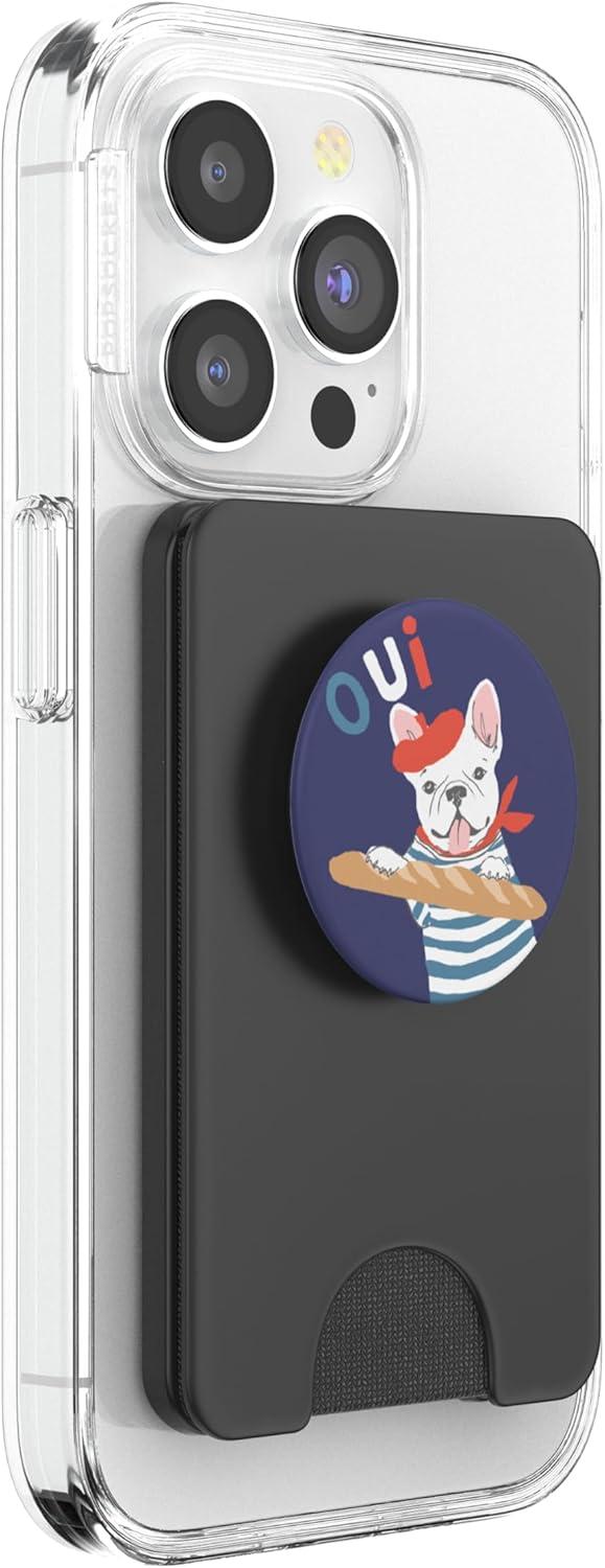 imagePopSockets Phone Grip Dog PopSocket French Bulldog PopSockets PopGrip for MagSafeMagnetic PopWallet
