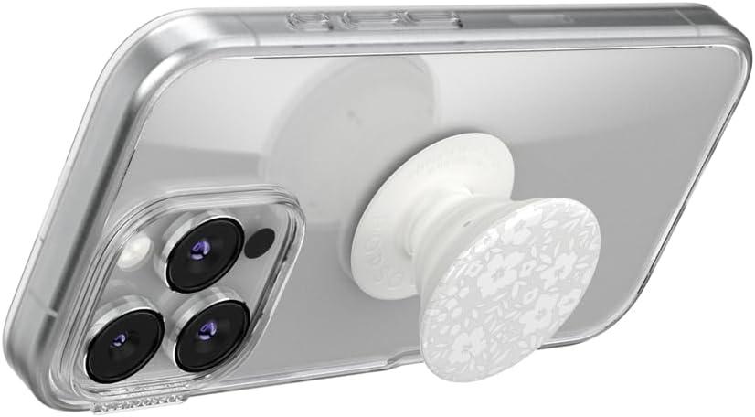 imagePopSockets Phone Grip Compatible with MagSafe Adapter Ring for MagSafe Included Phone Holder Wireless Charging Compatible HorchataBlanc Fresh