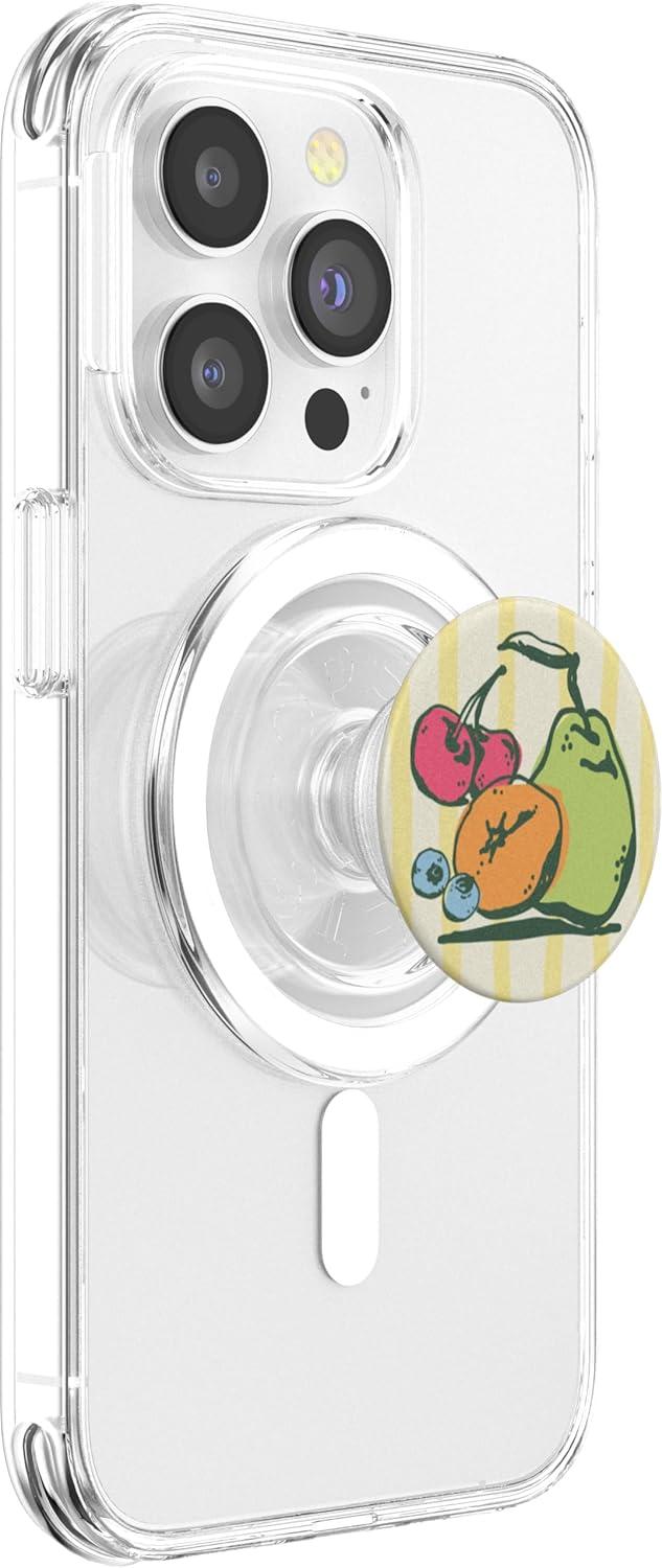 imagePopSockets Phone Grip Fruit Design Fruit Salad PopSockets PopGrip for MagSafeMagnetic PopGrip