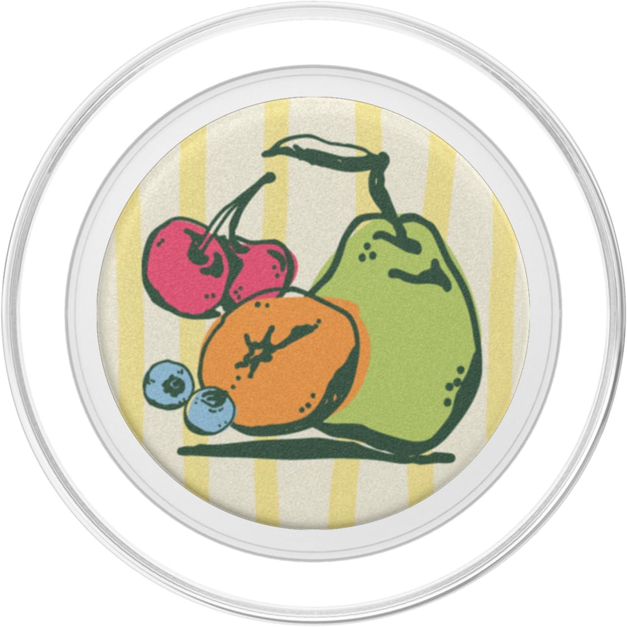 imagePopSockets Phone Grip Fruit Design Fruit Salad PopSockets PopGrip for MagSafeMagnetic PopGrip