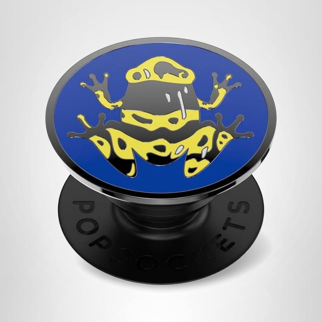 imagePopSockets Phone Grip for MagSafe with Kickstand Magnetic Stand Swappable Top Secure Hold for iPhone MagSafe Cases Phone amp Tablet Grip Koi PondToxic Touch