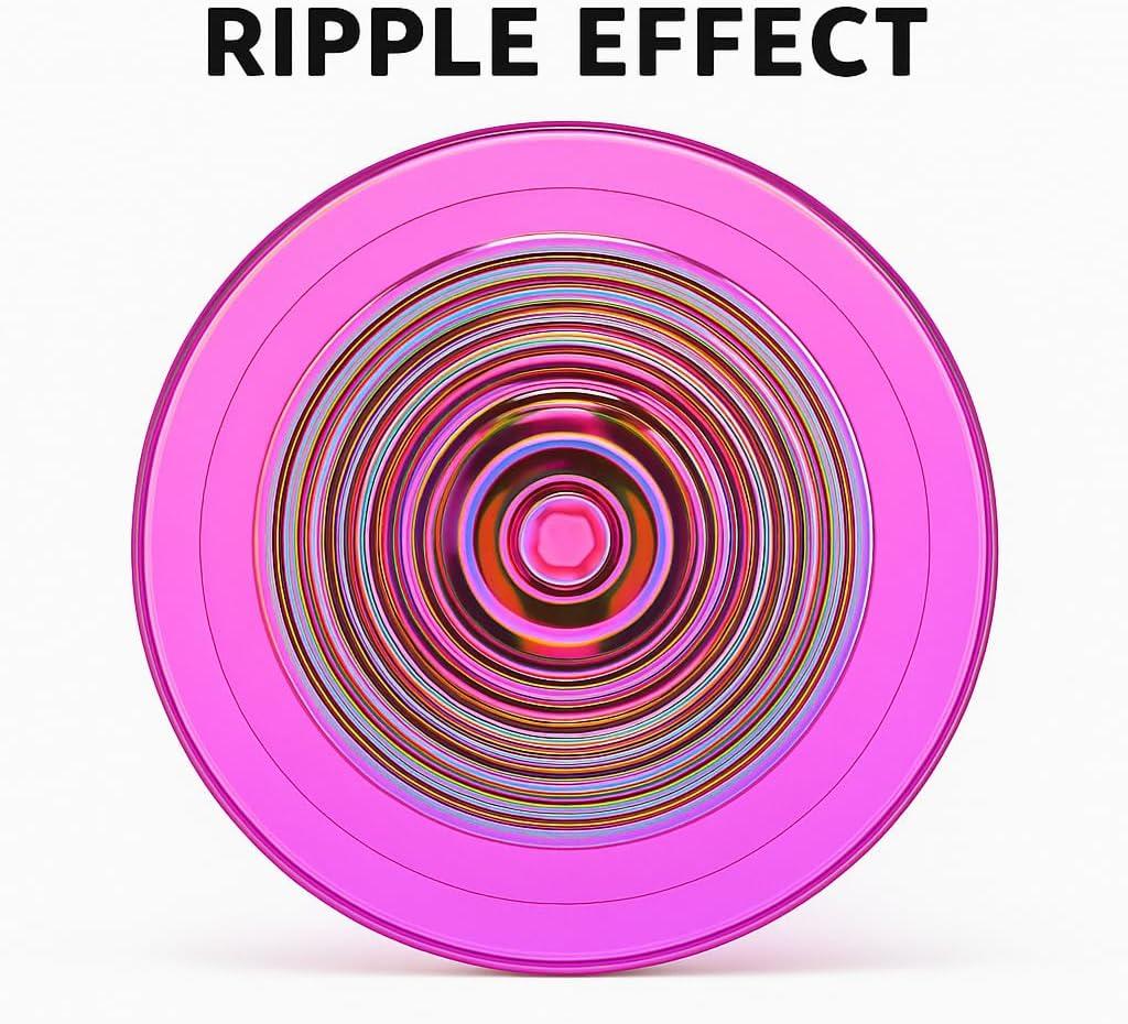 imagePopSockets Phone Grip for MagSafe with Kickstand Magnetic Stand Swappable Top Secure Hold for iPhone MagSafe Cases Phone amp Tablet Grip Cute PopSockets Molded Flower KaleidoscopeAviation