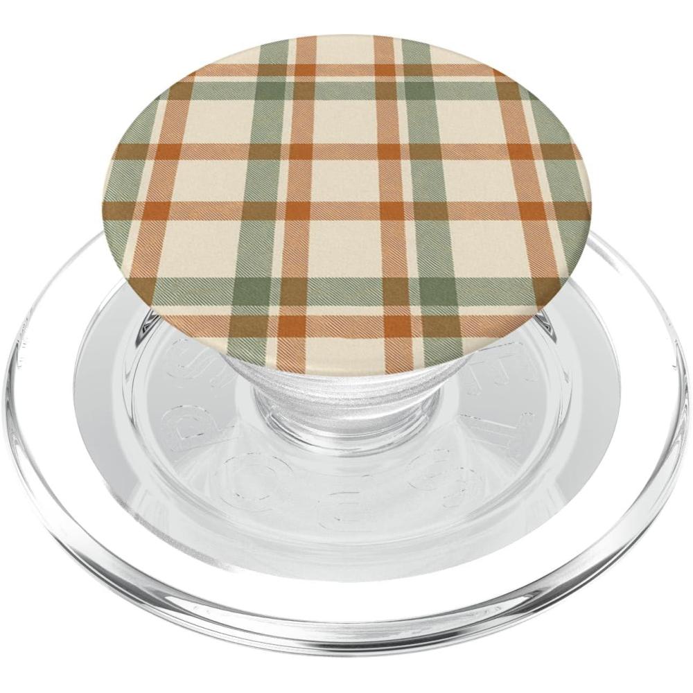 imagePopSockets Fall Phone Grip amp Stand  Fall Plaid PopSockets PopGrip for MagSafeMagnetic PopGrip