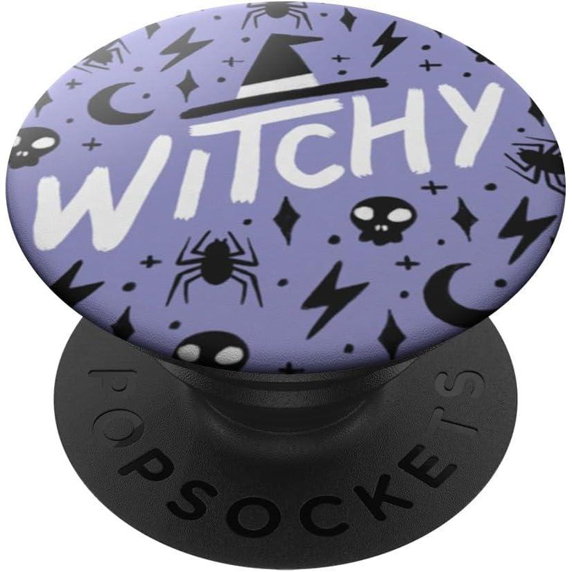 imagePopSockets Fall Phone Grip amp Stand Fall Witchy PopSockets PopGrip for MagSafeAdhesive PopGrip
