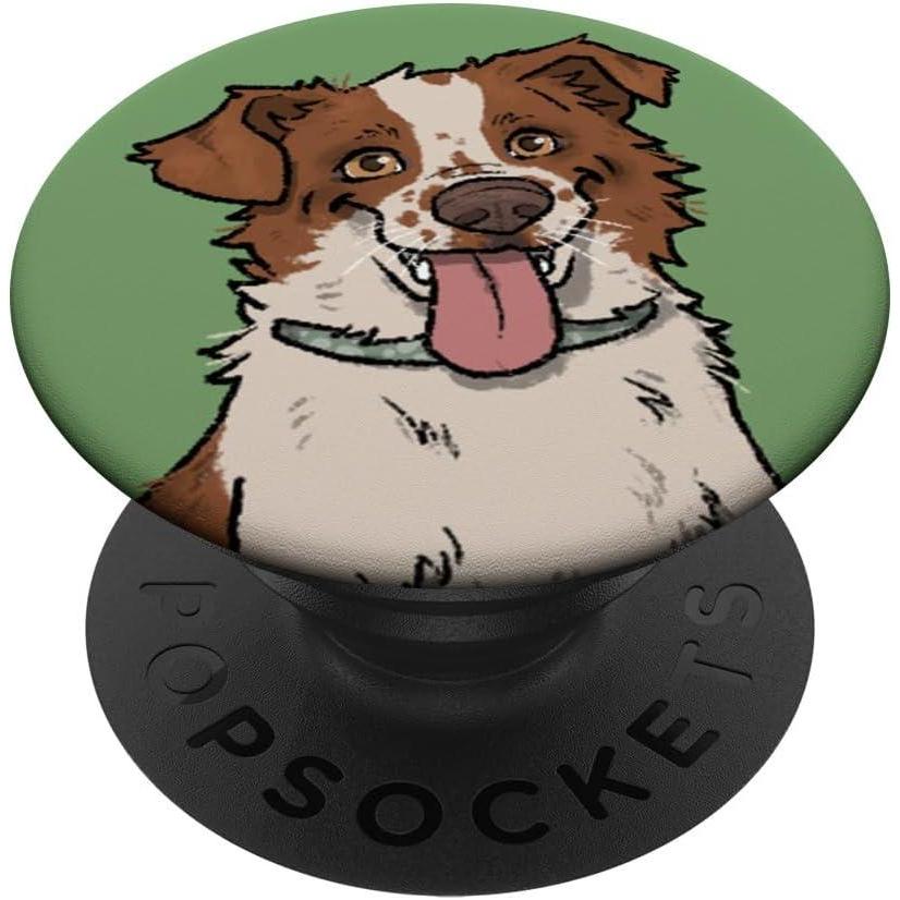 imagePopSockets Phone Grip  Dog PopSocket  Cattle Dog PopSockets PopGrip for MagSafeAdhesive PopGrip
