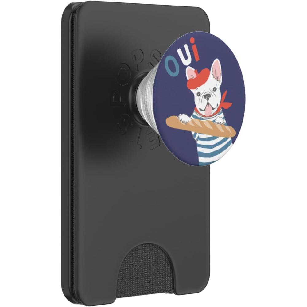 imagePopSockets Phone Grip  Dog PopSocket  French Bulldog PopSockets PopGrip for MagSafeMagnetic PopWallet