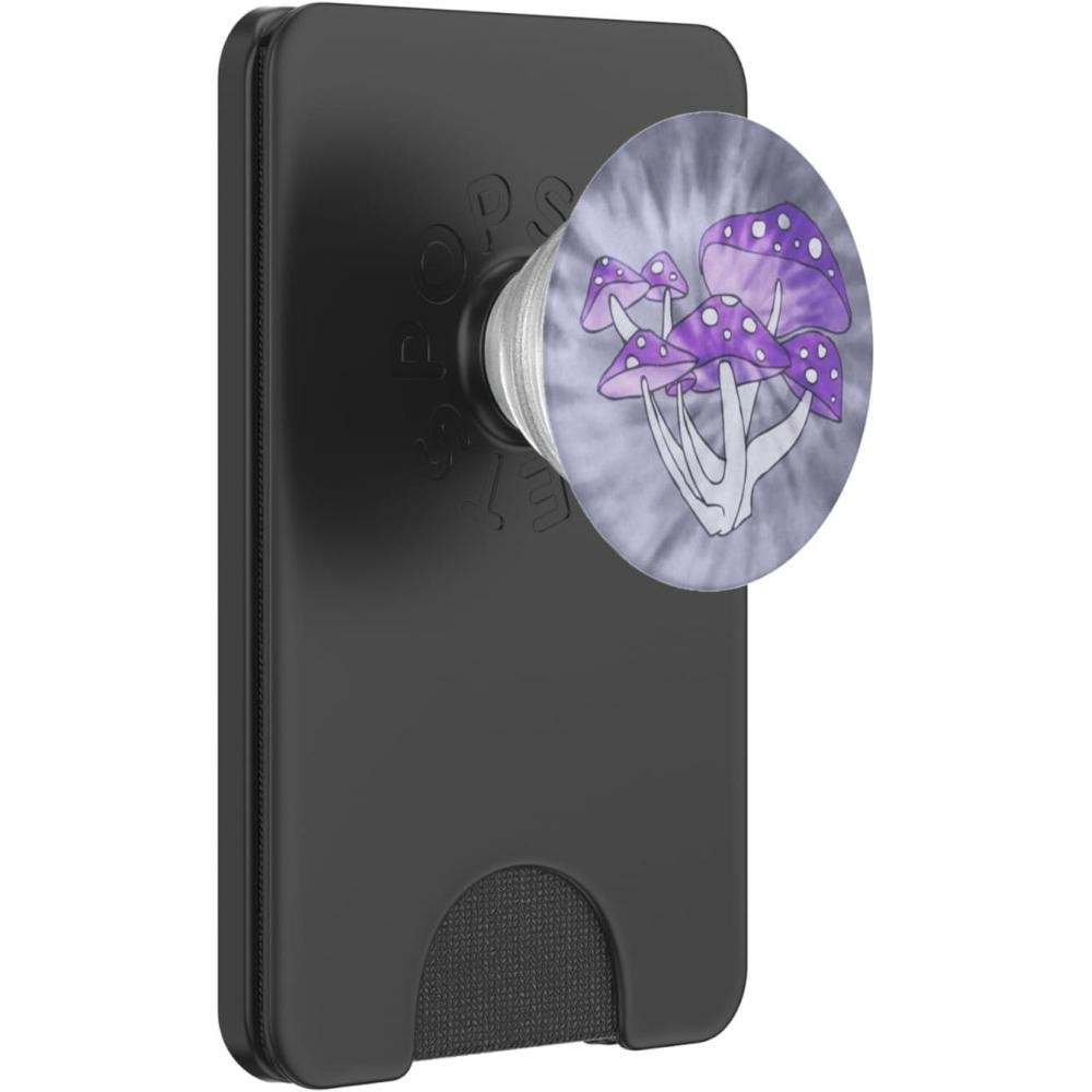 imagePopSockets Phone Grip  Mushroom PopSocket  Tie Dye Toad PopSockets PopGrip for MagSafeMagnetic PopWallet