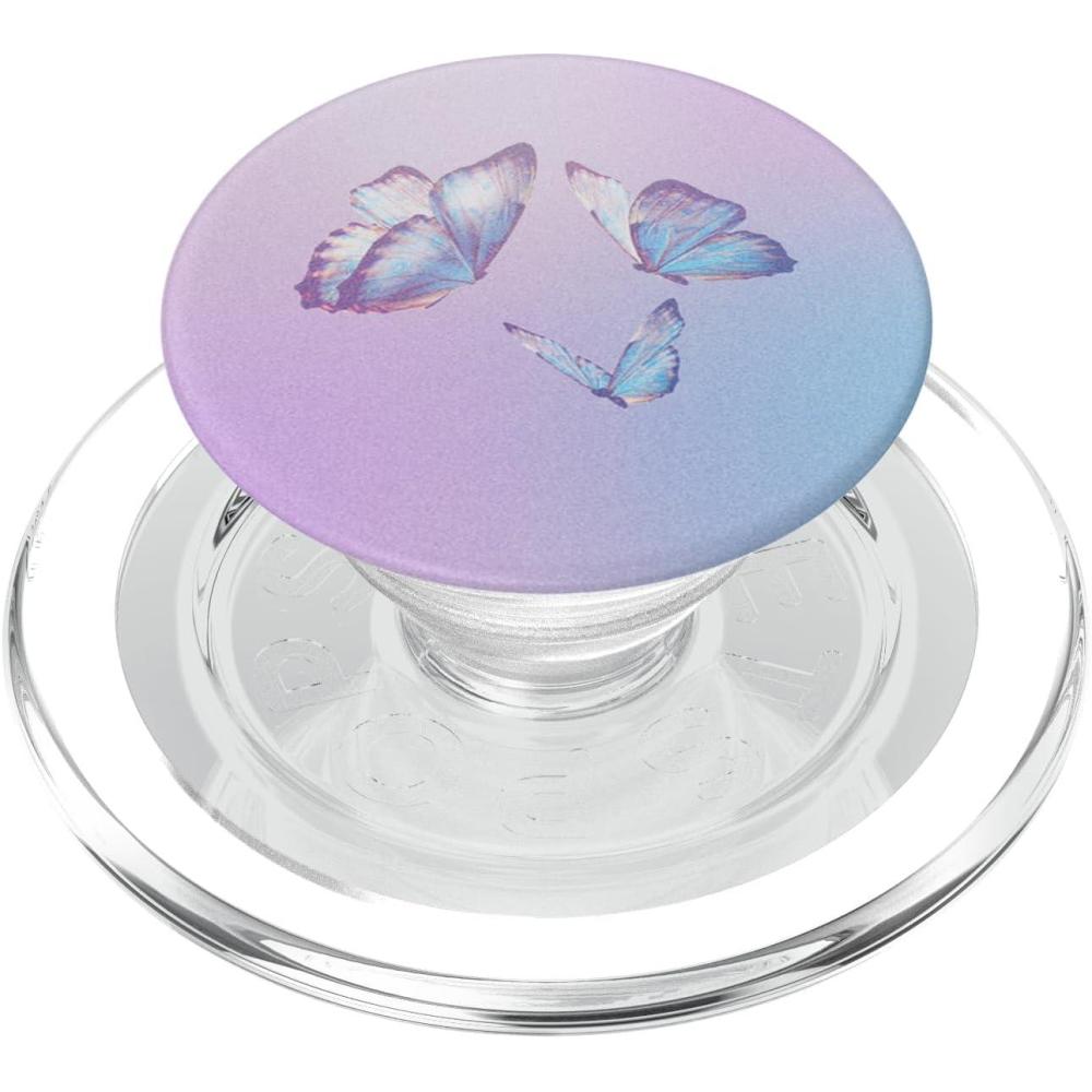imagePopSockets Phone Grip Butterfly PopSocket 90s Butterflies PopSockets PopGrip for MagSafeMagnetic PopGrip