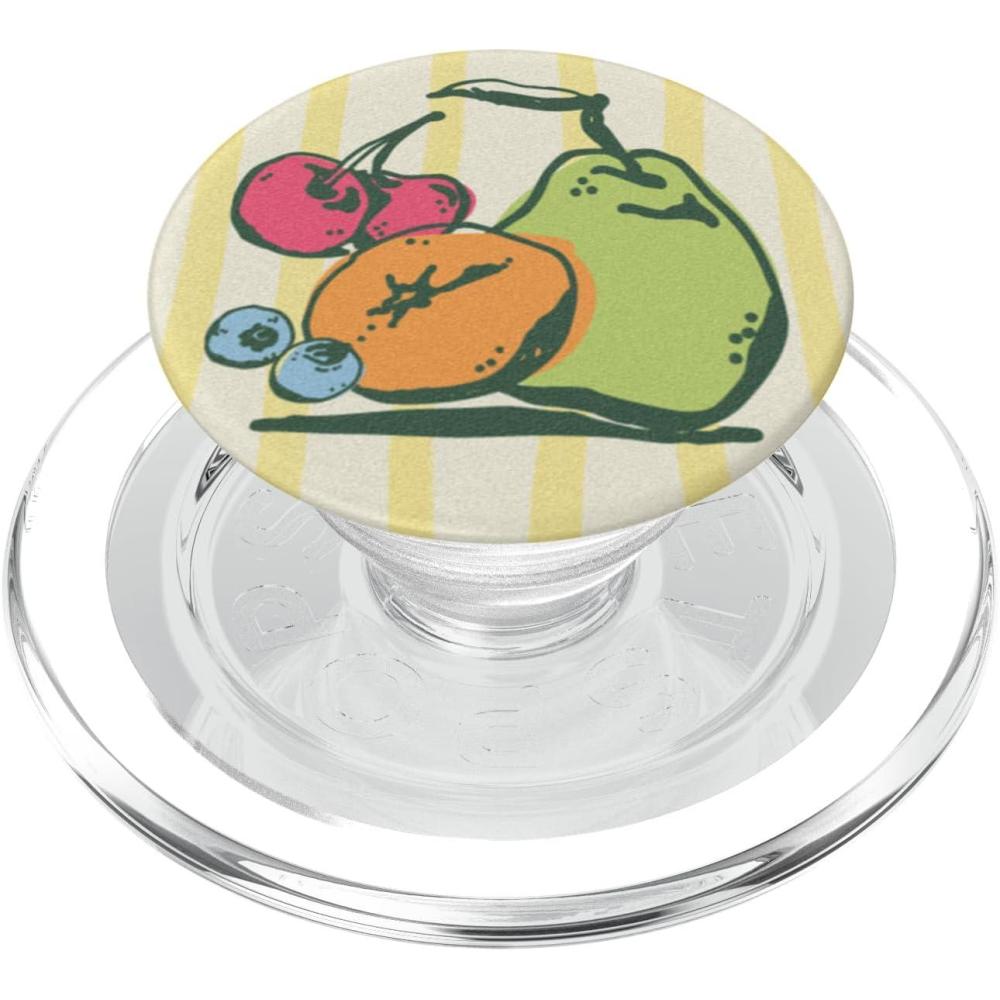 imagePopSockets Phone Grip Fruit Design  Fruit Salad PopSockets PopGrip for MagSafeMagnetic PopGrip