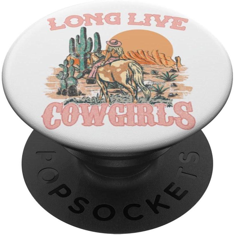 imagePopSockets Phone Grip with Expanding Kickstand Cowgirls PopSockets Adhesive PopGripAdhesive PopGrip