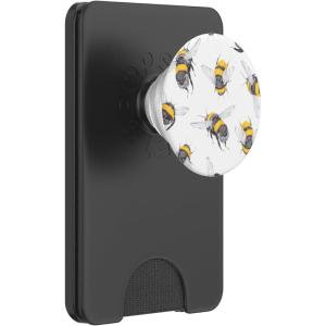 PopSockets Phone Grip – Bee PopSocket – Bumbly Bees PopSockets PopGrip for MagSafe(Magnetic PopWallet)