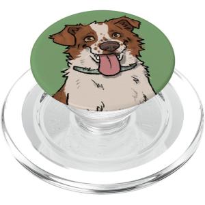 PopSockets Phone Grip – Dog PopSocket – Cattle Dog PopSockets PopGrip for MagSafe(Magnetic PopGrip)
