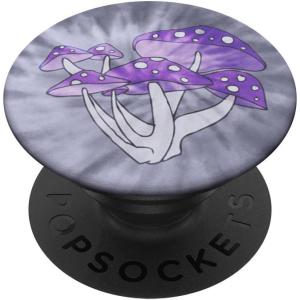 PopSockets Phone Grip – Mushroom PopSocket – Tie Dye Toad PopSockets PopGrip for MagSafe(Adhesive PopGrip)